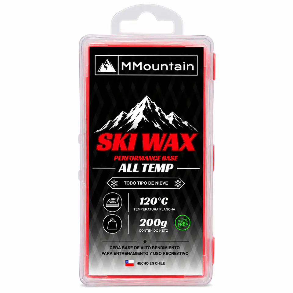 Kit Básico Mantención Ski Snowboard Cera Encerado Reparación 200g 2