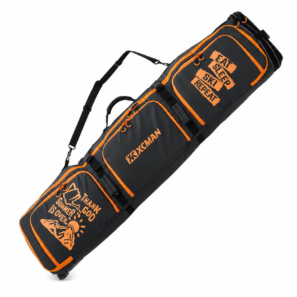 Bolso Viaje Porta Ski Snowboard Extendible 160-175-190cm / Con Ruedas 1