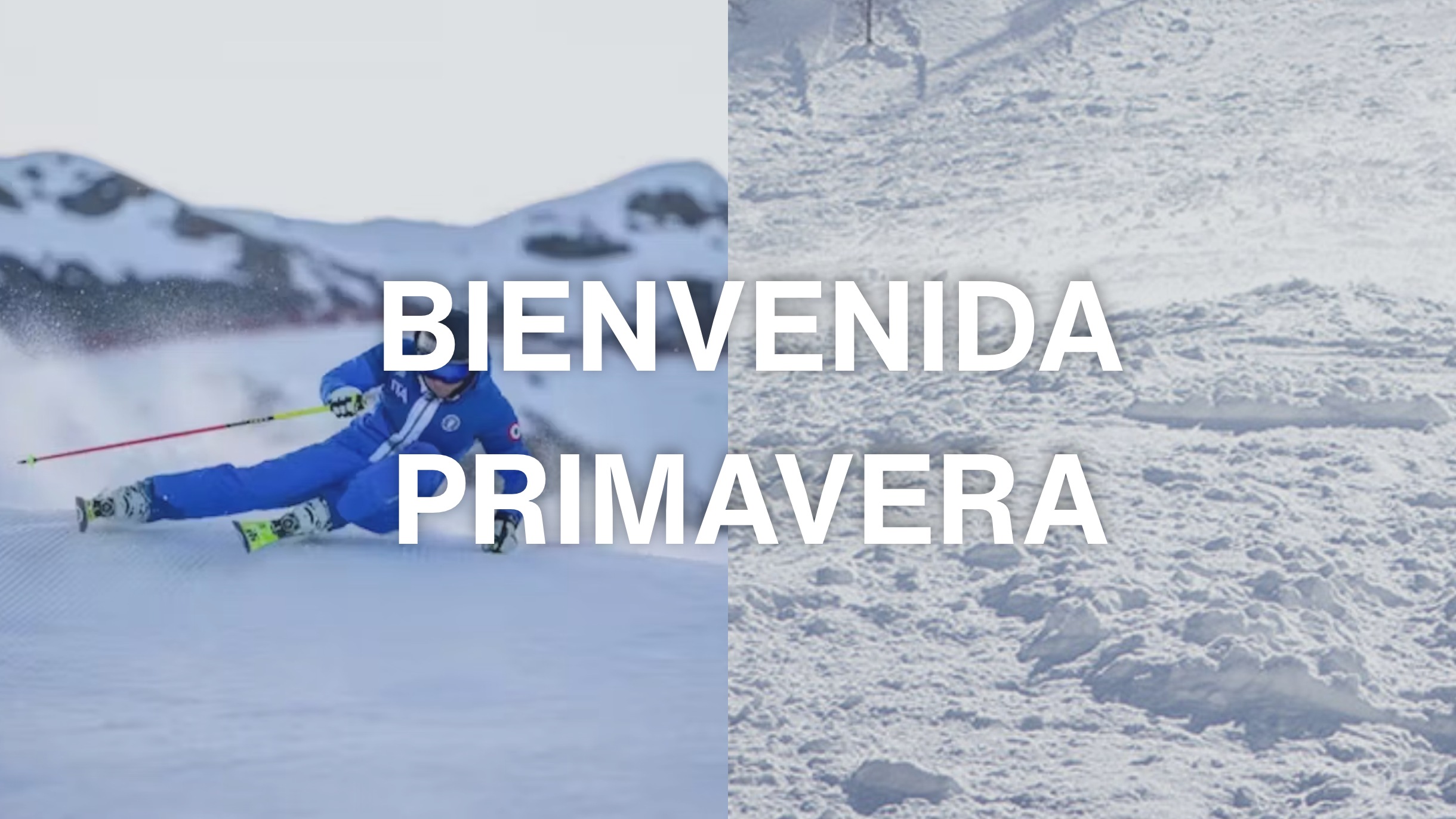 Nieve dura en la mañana y nieve primavera en la tarde: ¿Cómo preparar tus esquís?