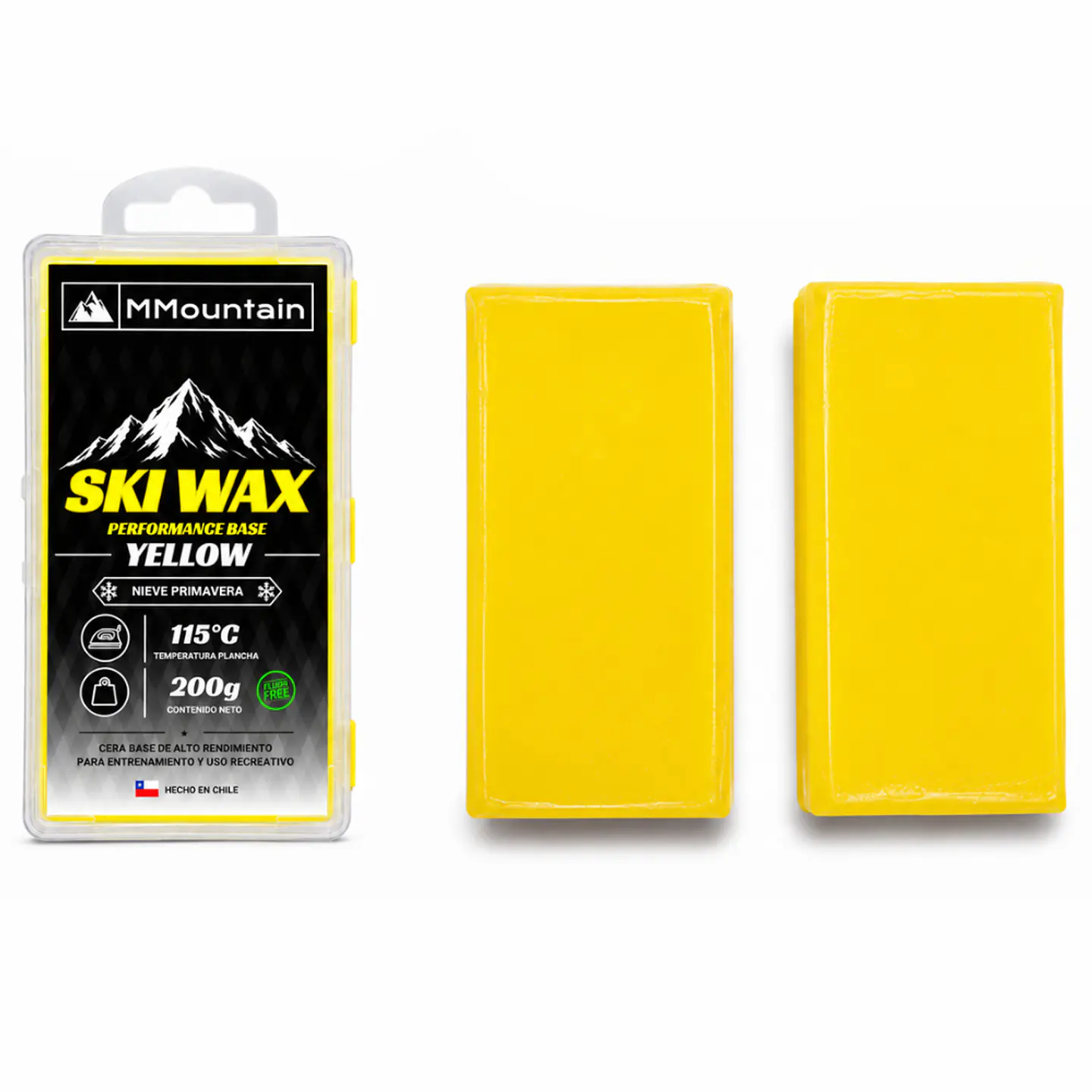 Cera Base Esquí Ski Snowboard Nieve Primavera 200g 3