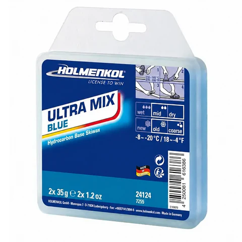 Cera Holmenkol Ultra Mix Blue 2x35g