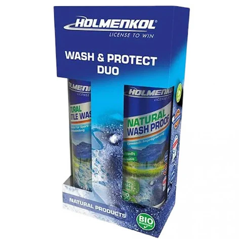 Kit de Lavado e Impermeabilización para Ropa Técnica - Holmenkol Wash & Protect Duo