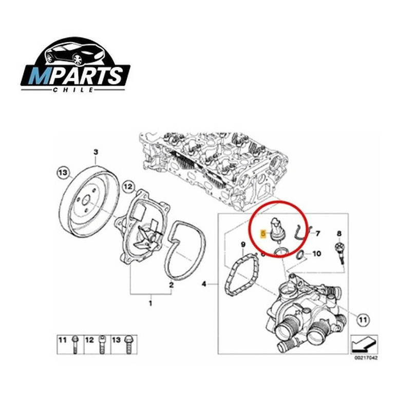 Sensor Temperatura Mini Cooper 2006 - 2012 2