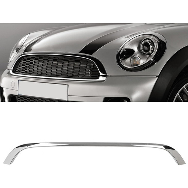 Bisel Cromado Capot Mini Cooper R55 Al R56 (2008-2014) 2
