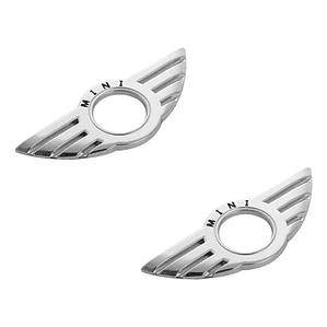 Insignia Decorativa Pestillos Puerta Mini Cooper X 2