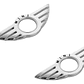 Insignia Decorativa Pestillos Puerta Mini Cooper X 2 - Miniatura 1