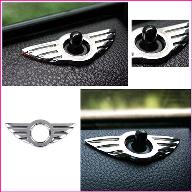 Insignia Decorativa Pestillos Puerta Mini Cooper X 2 3