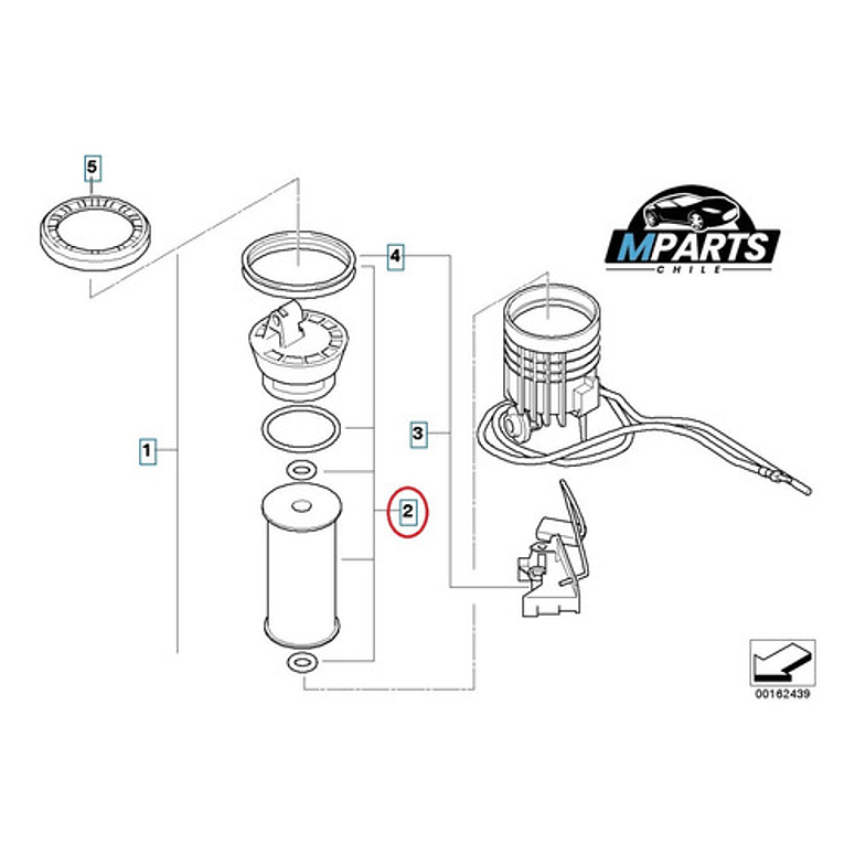 Filtro Combustible Mini Cooper  3