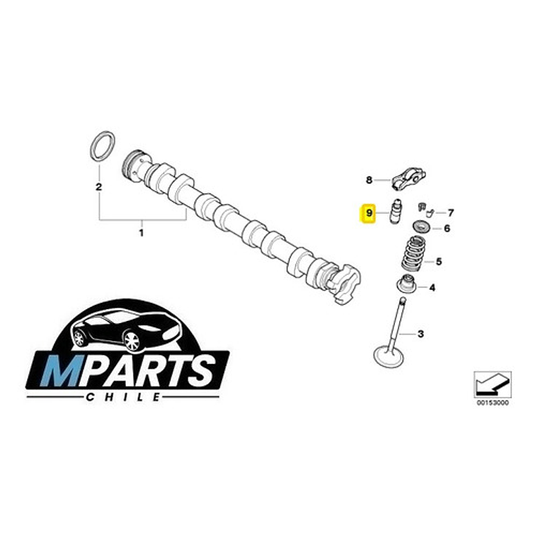 Kit 16 Taquie Mini Cooper S R56 N14 2