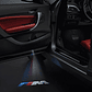 Par Luz De Puertas Bienvenida Emblema Bmw M Perfomance - Miniatura 8