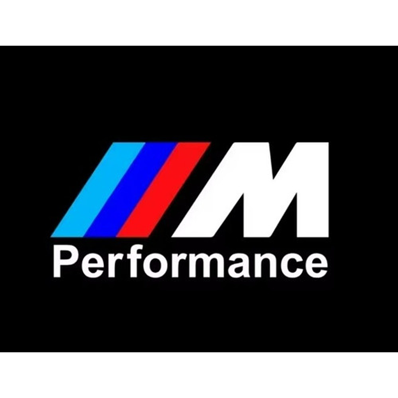 Par Luz De Puertas Bienvenida Emblema Bmw M Perfomance 9