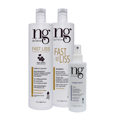 NG de France Fast Liss Straightening Hair Set