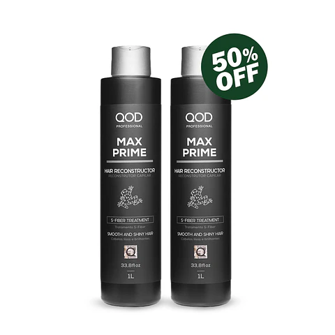 Special Offer: 2 units of Max Prime S-Fiber Hair Treatment 1000ml (50%off in 2nd bottle)