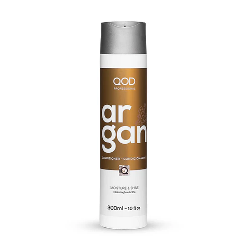 Argan Conditioner 300ml - Shine and Softness - QOD PRO