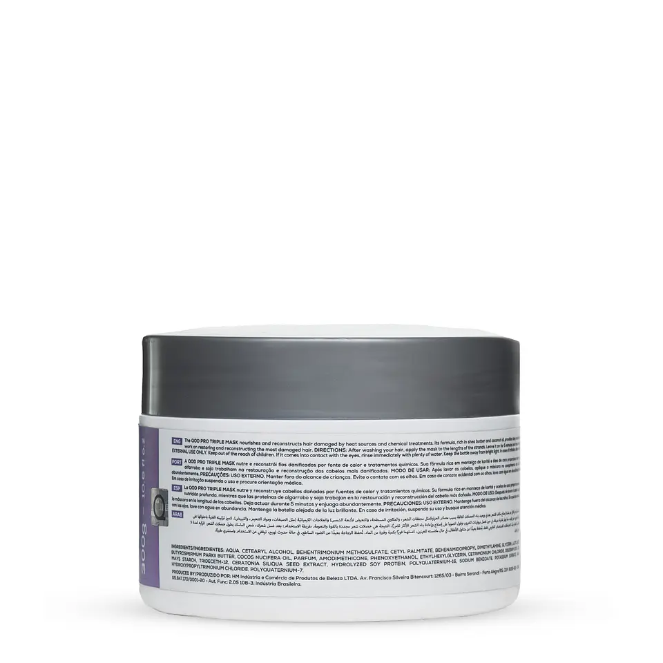 Triple Mask 300g - Intensive Treatment - QOD PRO 2