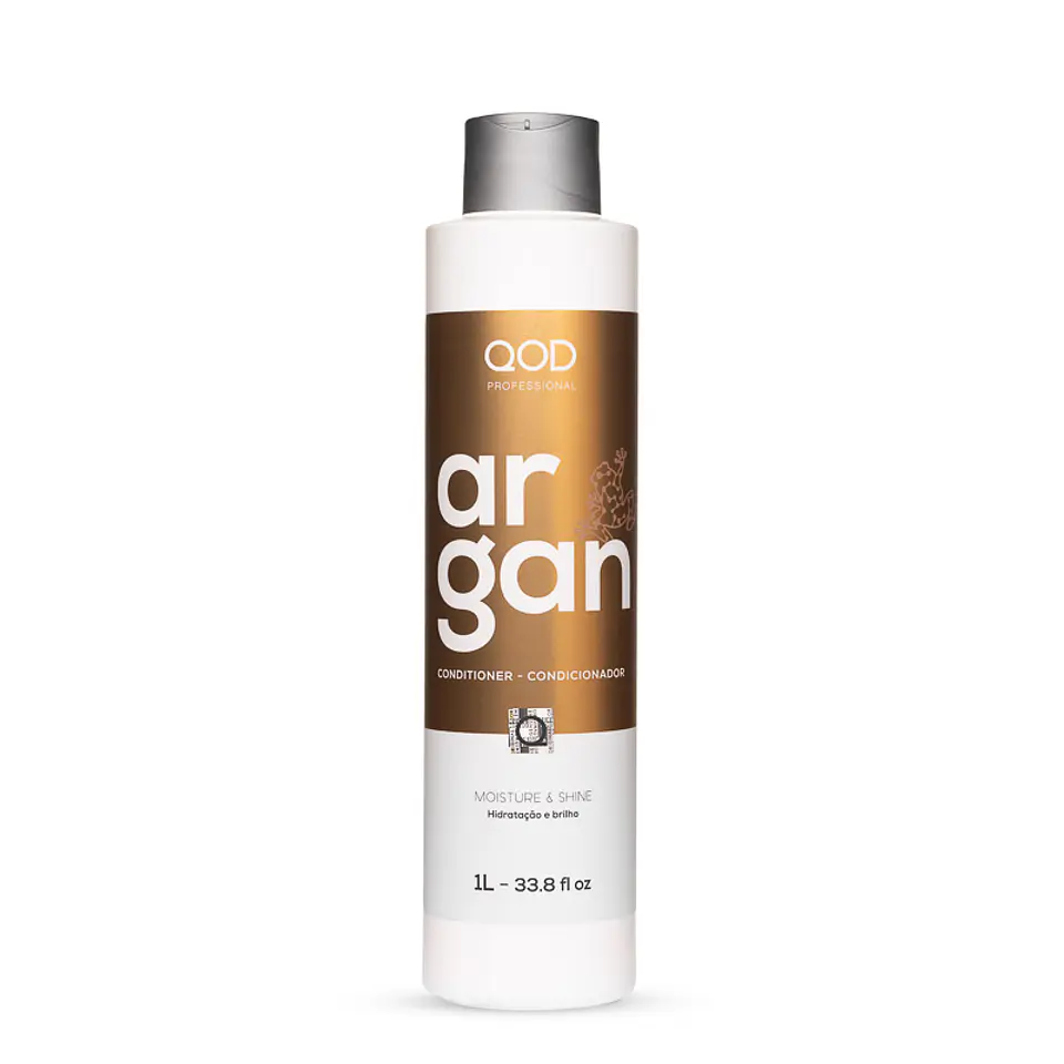 Argan Set - Shampoo and Conditioner 1000ml each - QOD PRO 3