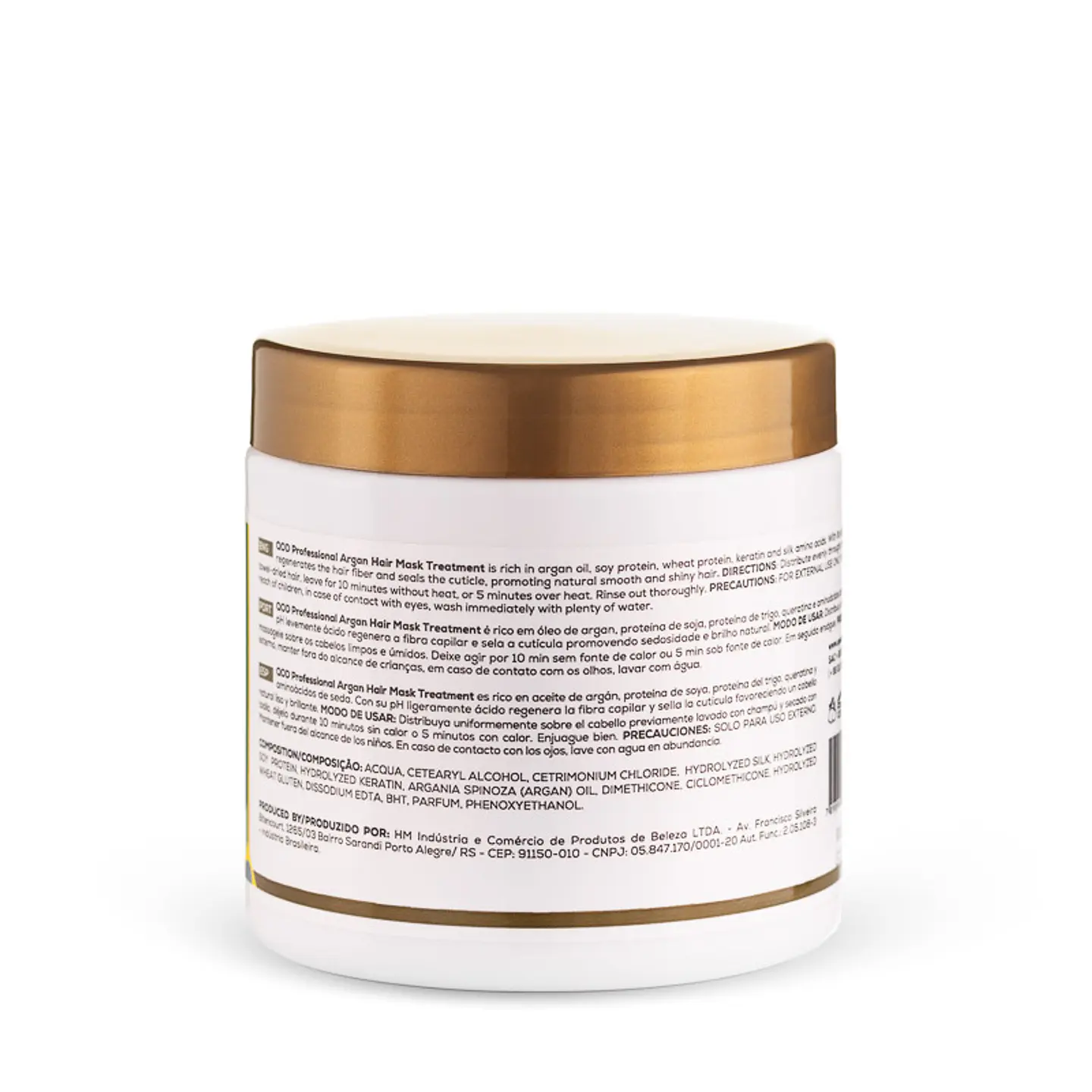 Argan Hair Mask 500g - Intensive Treatment - QOD PRO 2