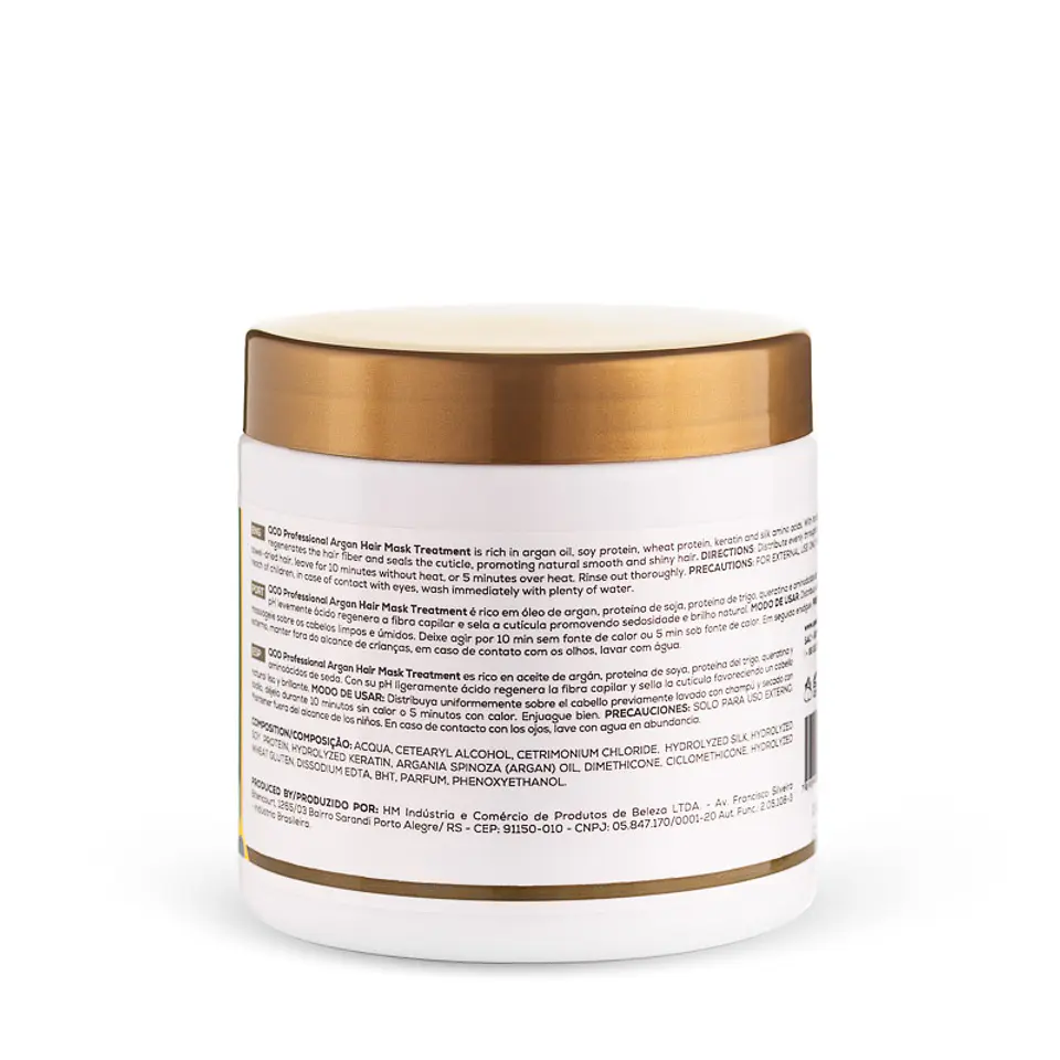 Argan Hair Mask 500g - Intensive Treatment - QOD PRO 2