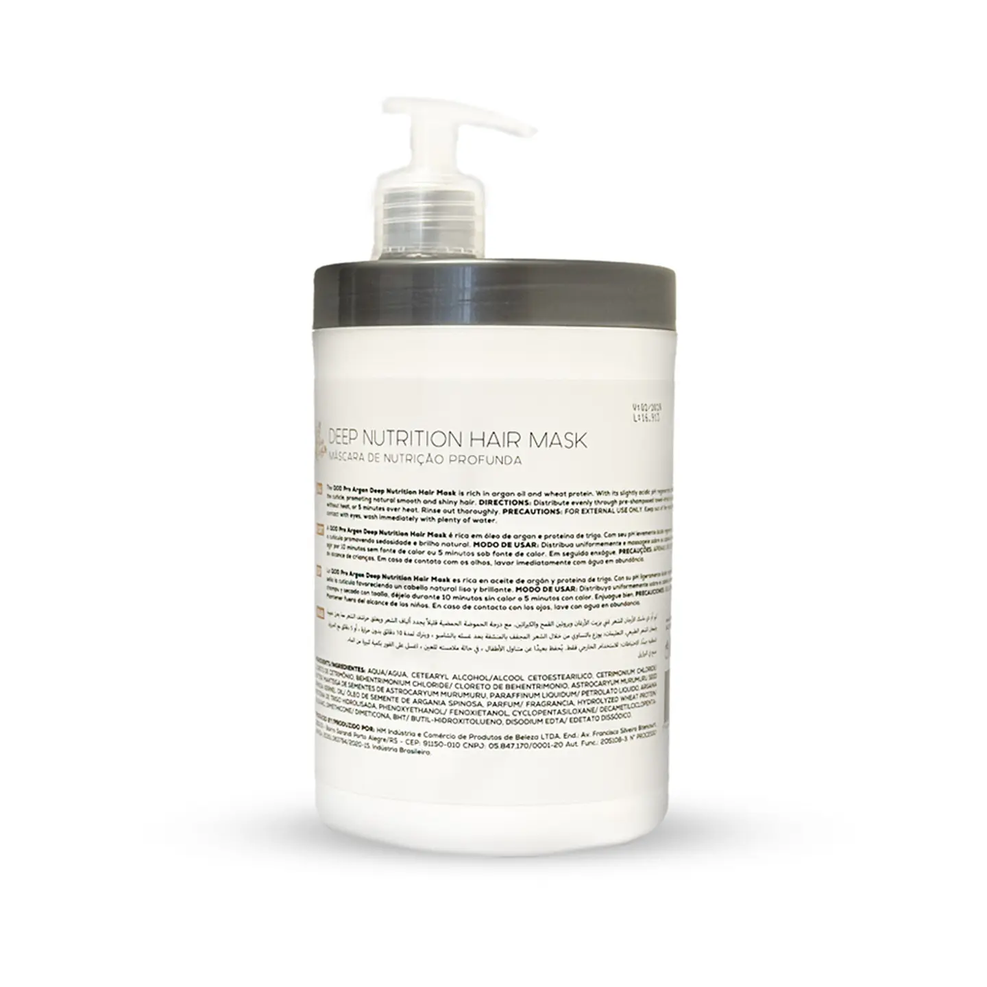 Argan Hair Mask 1000ml - Intensive Treatment - QOD PRO 2
