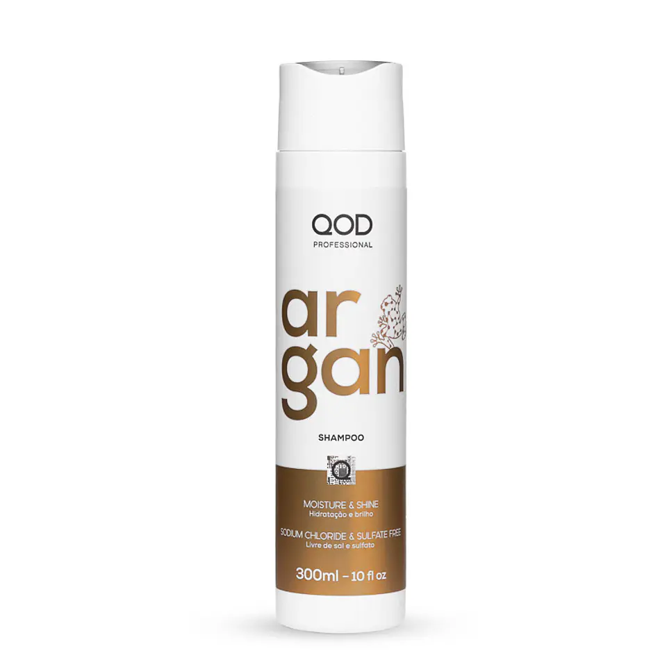 Argan Set - Shampoo and Conditioner 300ml each - QOD PRO 2