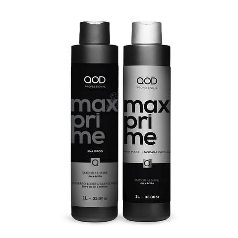 Max Prime Set - Shampoo + Mask 1000ml each - QOD PRO