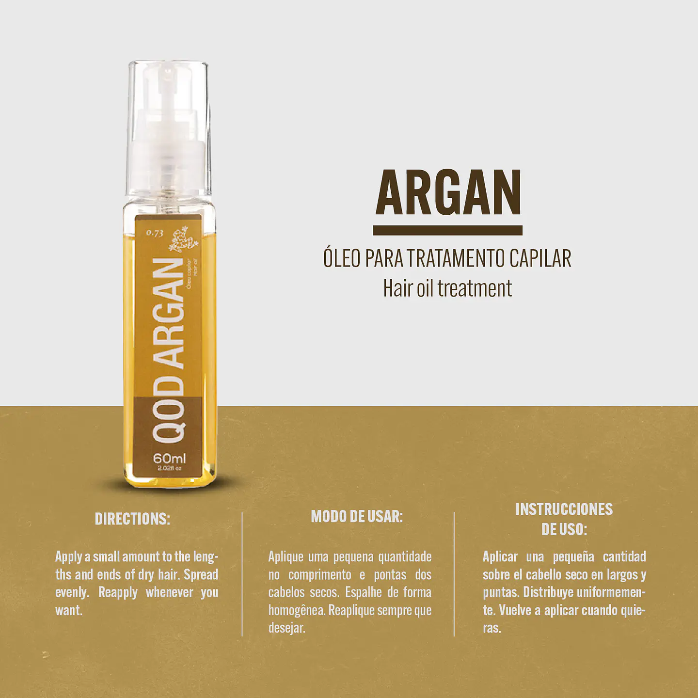 Argan Oil 0,73 60ml - QOD PRO 3