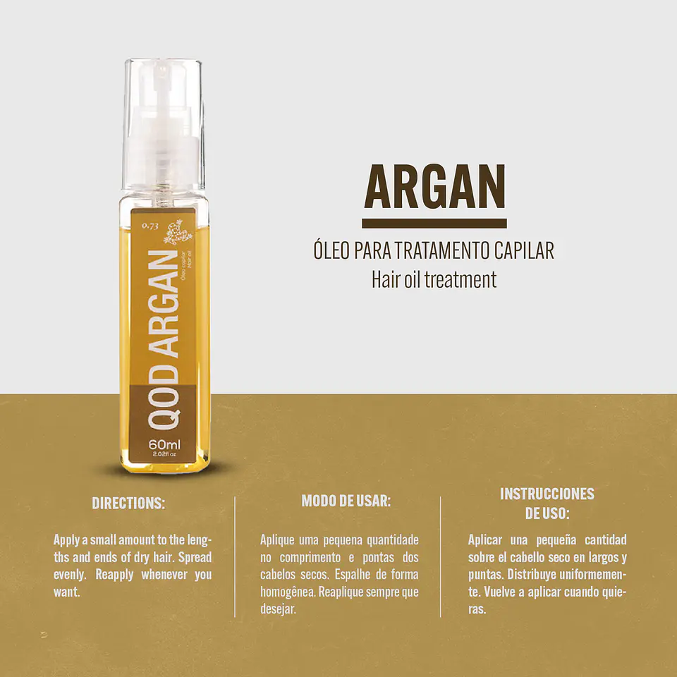 Argan Oil 0,73 60ml - QOD PRO 3