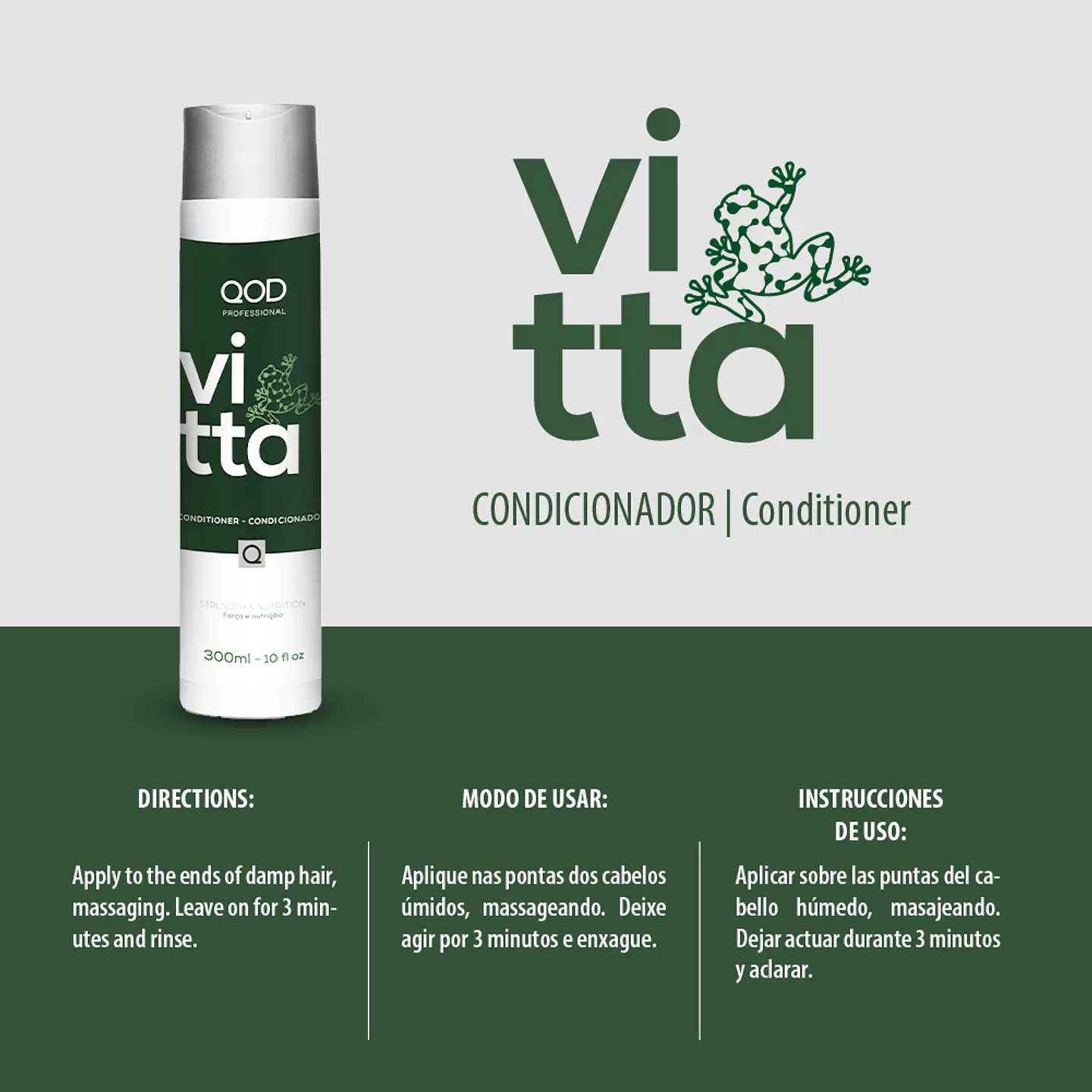Vitta Conditioner 300ml - QOD PRO 3