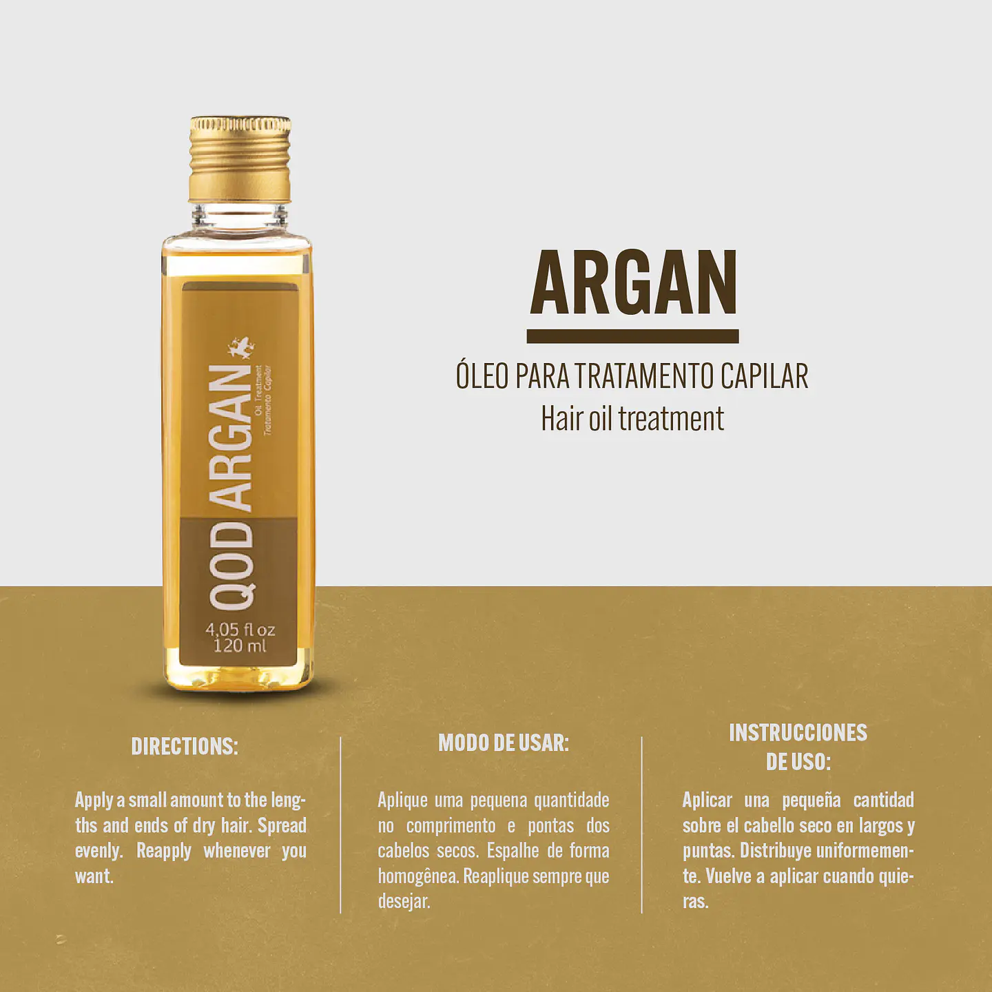 Argan Oil 120ml - QOD PRO 3