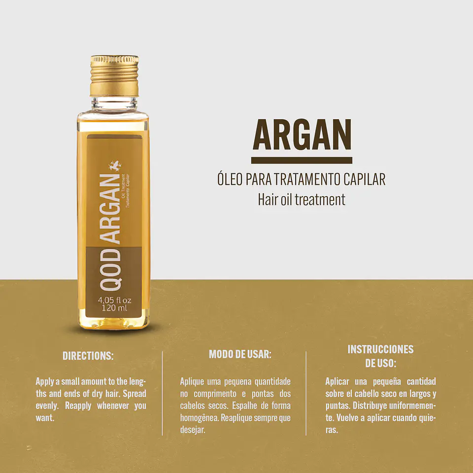 Argan Oil 120ml - QOD PRO 3