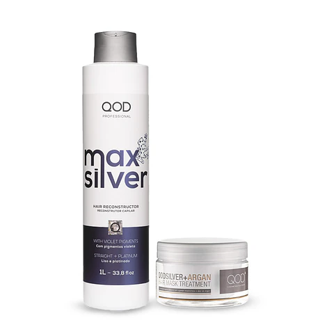Max Silver + Argan Mask Set - QOD PRO
