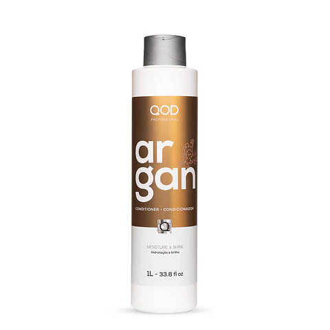 Argan Professional Conditioner 1000ml - Shine and Softness - QOD PRO