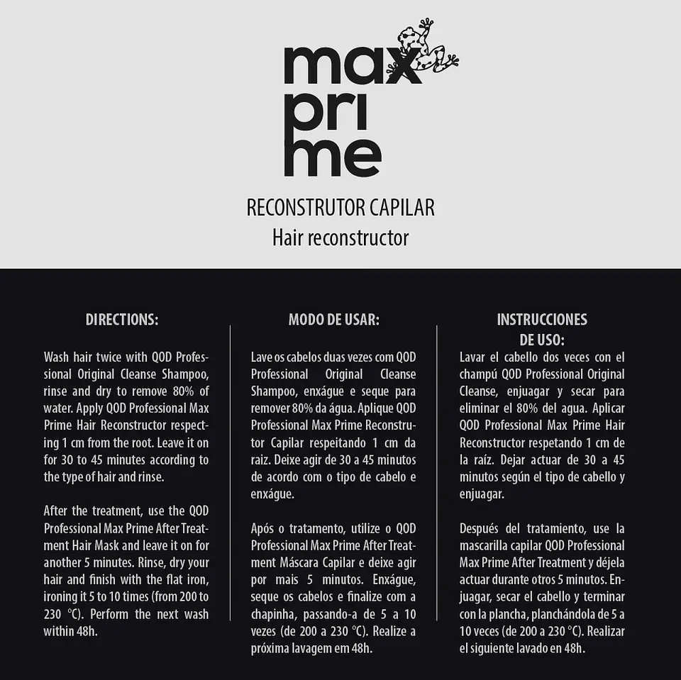 Max Prime S-Fiber 1000ml | Brazilian Hair Treatment 3