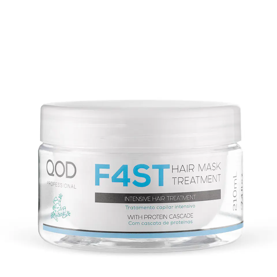 Fast Hair Mask 210g - Regenerates damaged hair - QOD Pro 1