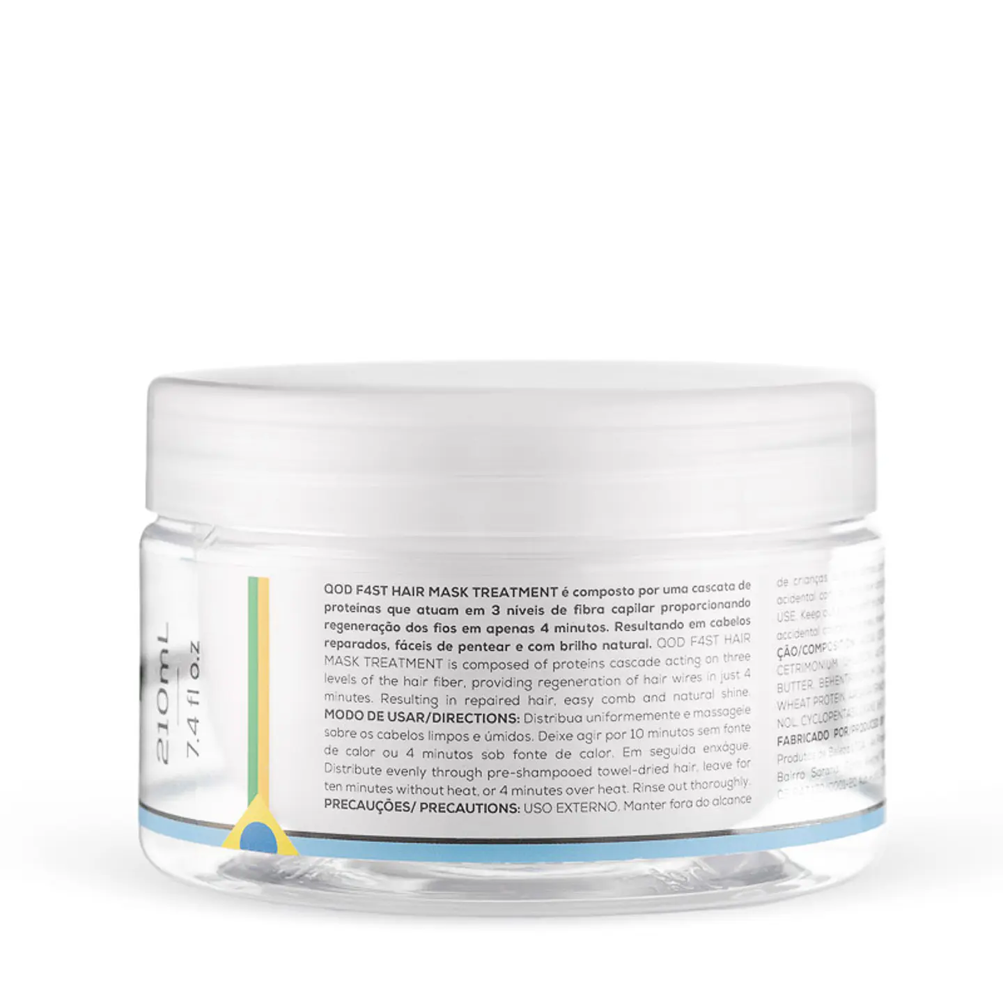 Fast Hair Mask 210g - Regenerates damaged hair - QOD Pro 2