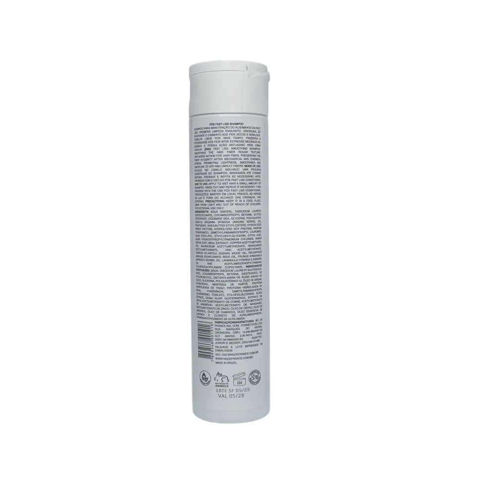 Pos Fast Liss Shampoo 300ML/10 fl oz 2