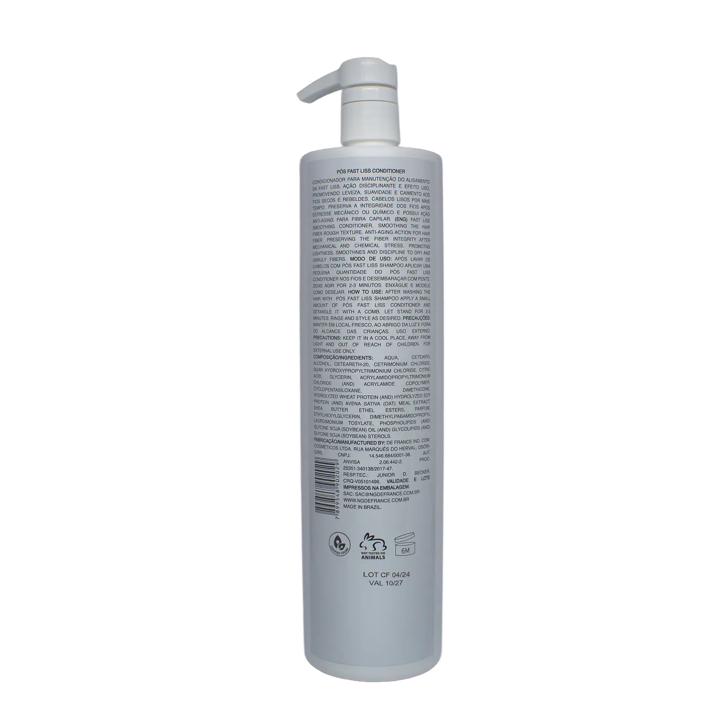Pos Fast Liss Conditioner 1000ML/33.8 fl oz 2