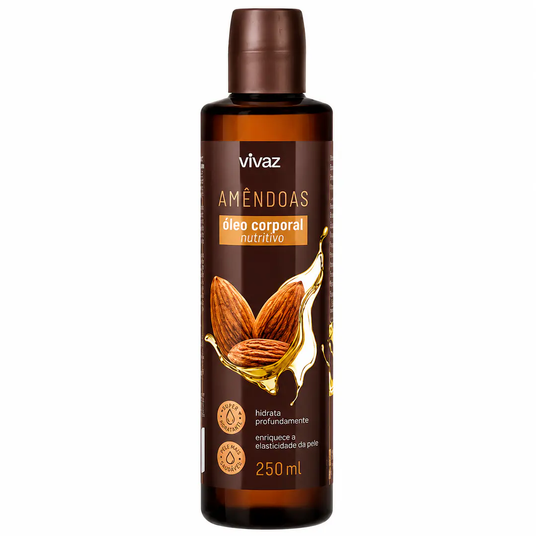 Vivaz Sweet Almond Body Oil – Deep Moisturizing Skin Treatment 250ML 1