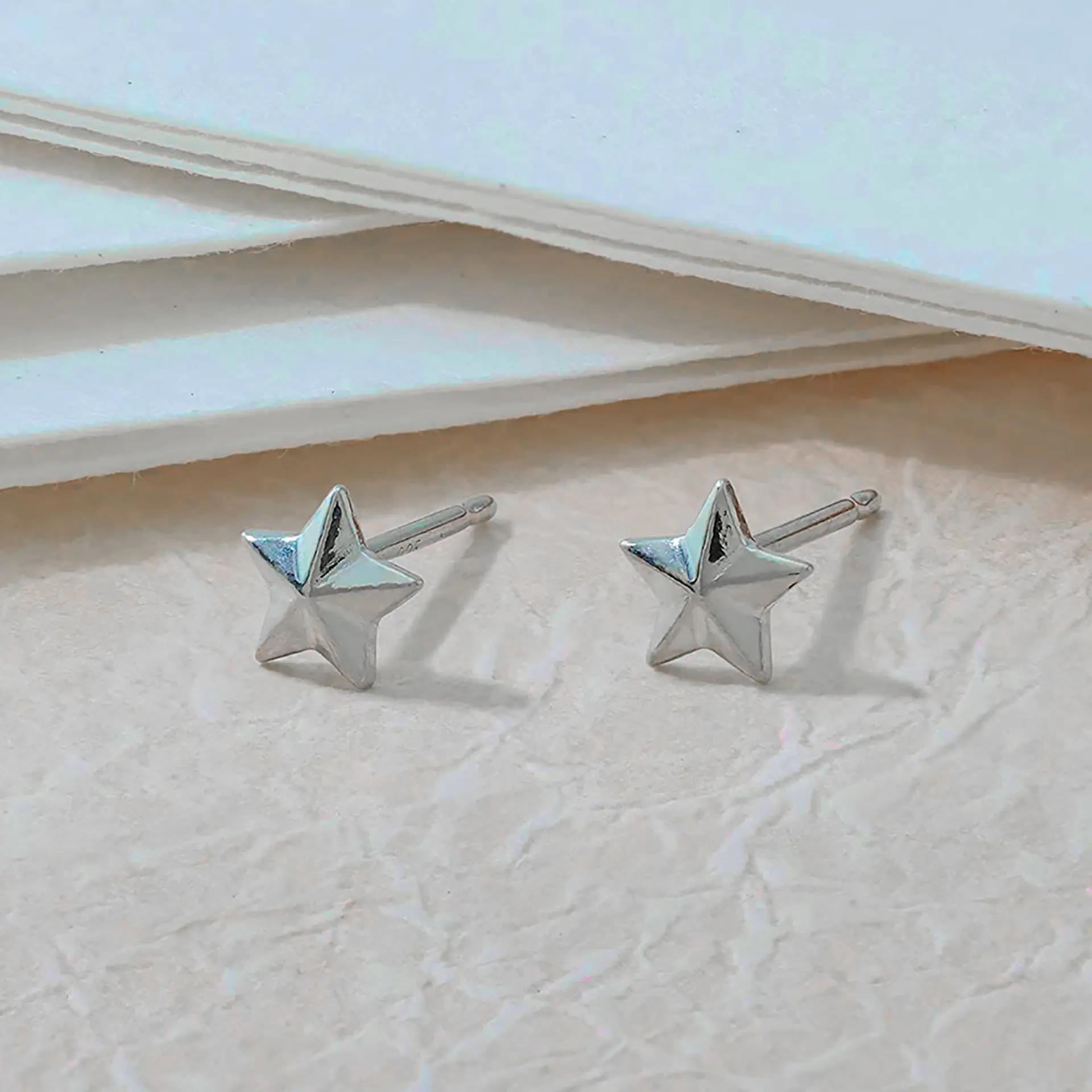 Aritos De Plata 925 Estrella Náutica  4