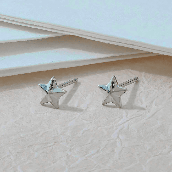 Aritos De Plata 925 Estrella Náutica  4