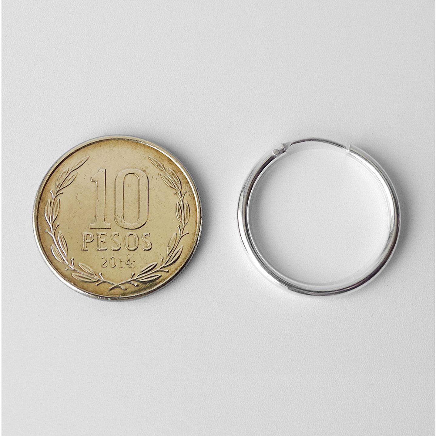 Aros De Plata 925 Argollas 20mm 3