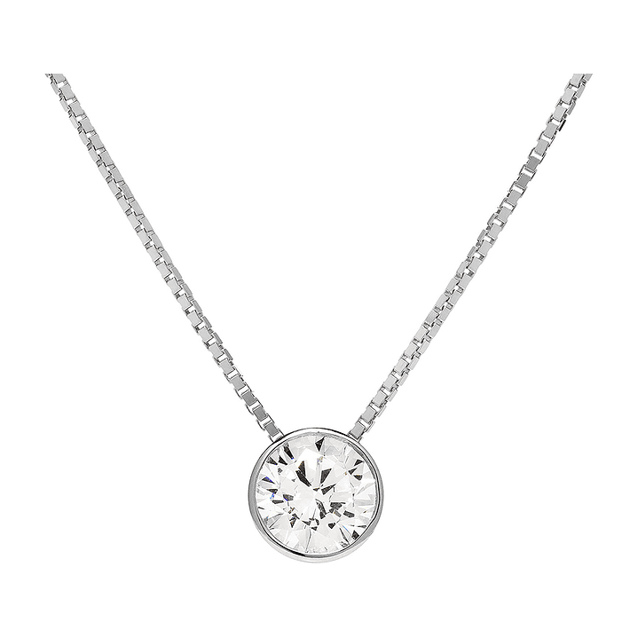 Collar De Plata 925 Punto de Luz 1