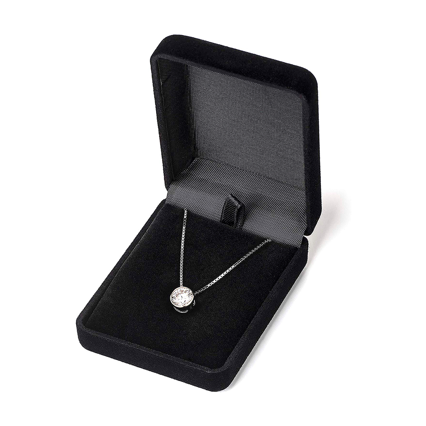 Collar De Plata 925 Punto de Luz 4