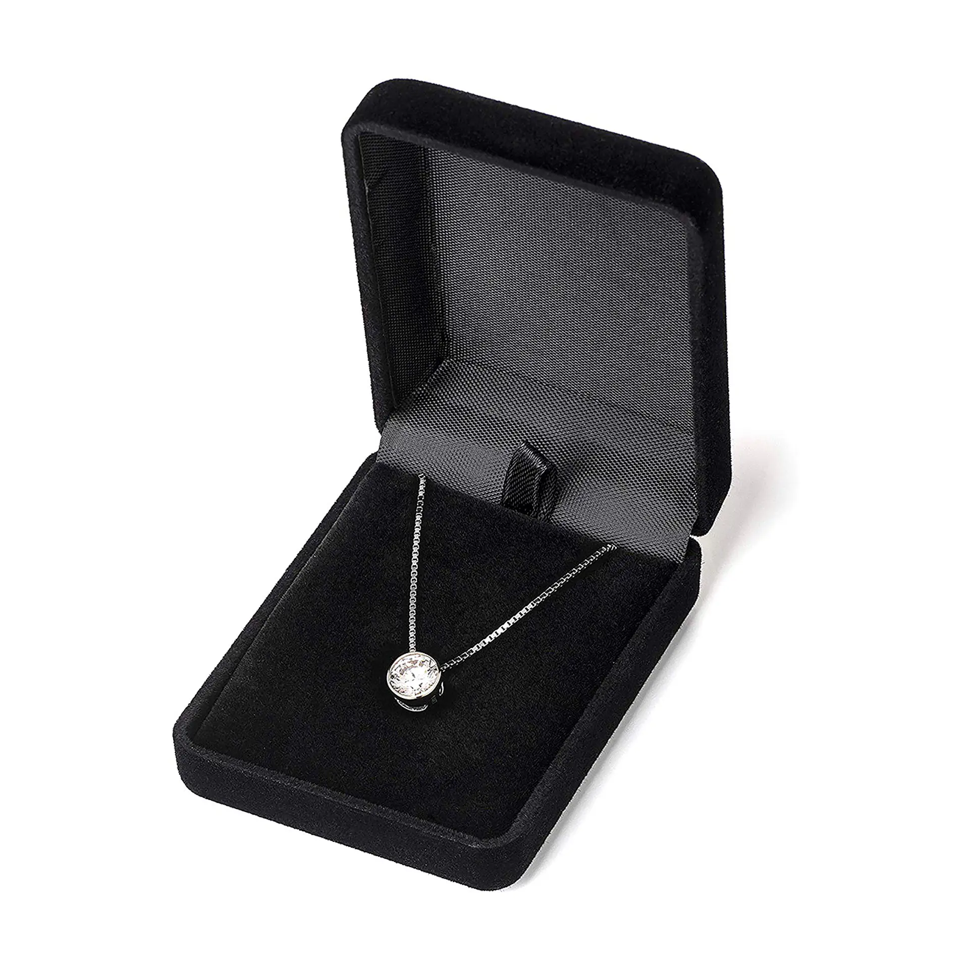 Collar De Plata 925 Punto de Luz 4