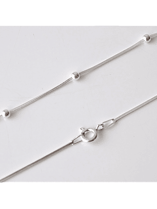 Cadena De Plata 925 Puntos 