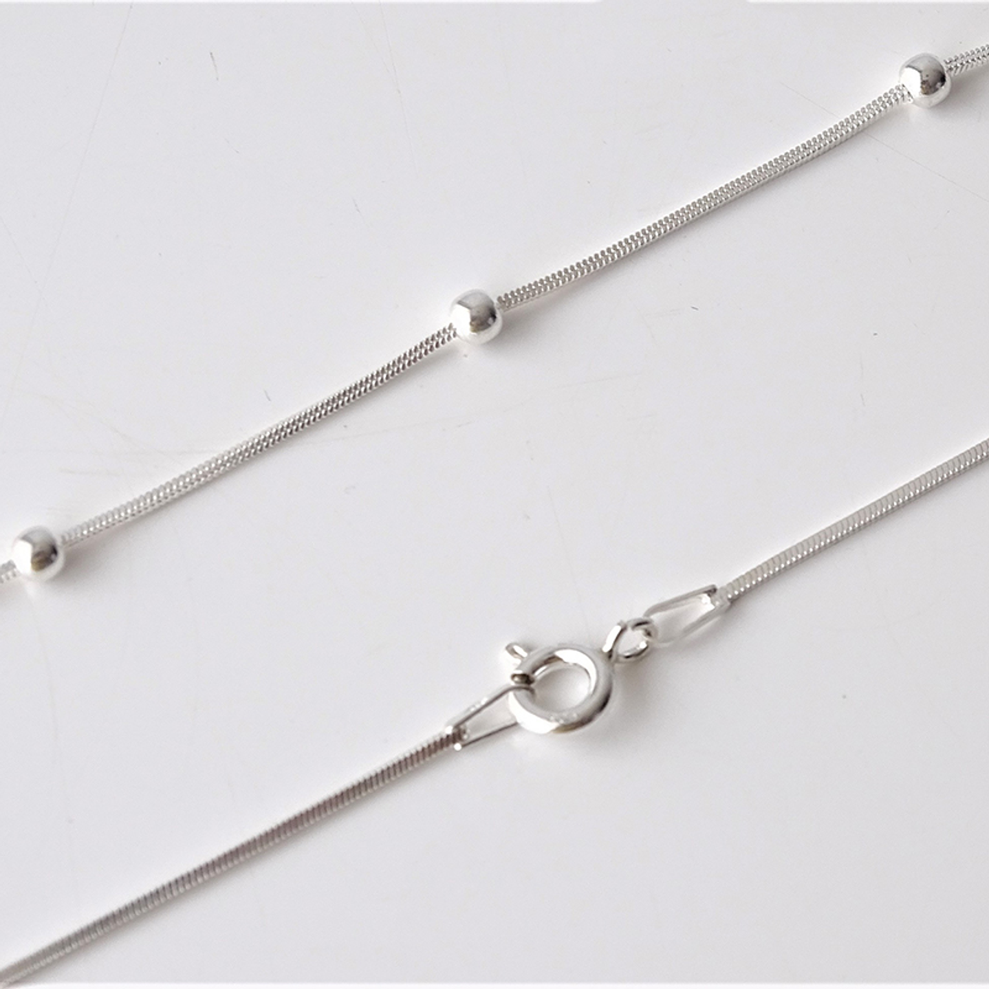 Cadena De Plata 925 Puntos  2