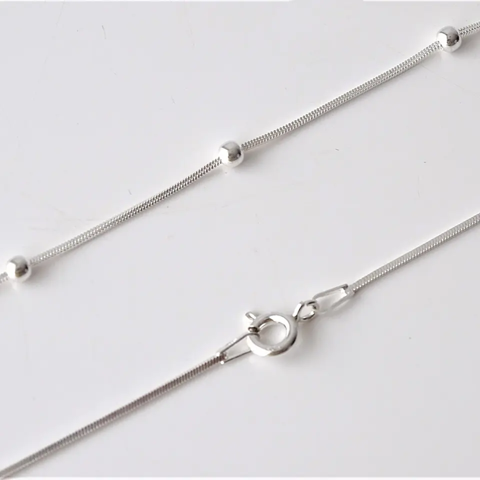 Cadena De Plata 925 Puntos  2