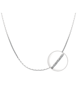 Cadena De Plata 925 Cobra