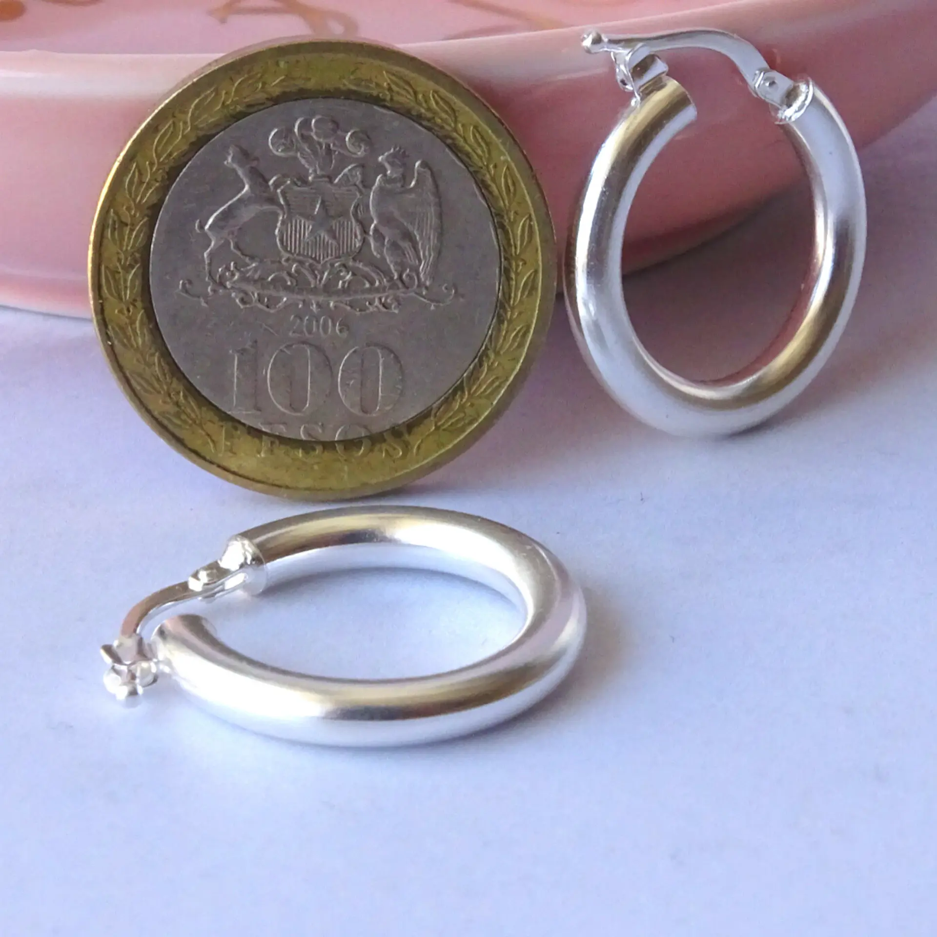 TÍTULO Argollas Gruesas Plata 925 · 20 mm 4