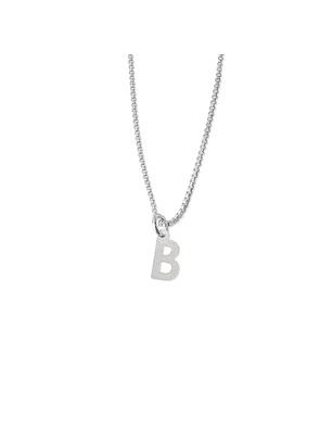 Cadena De Plata 925 Veneciana & Inicial 